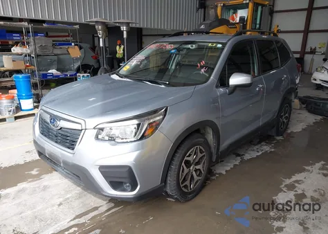 2020 Subaru Forester Premium z USA, uszkodzony, nr VIN JF2SKAJC4LH439968